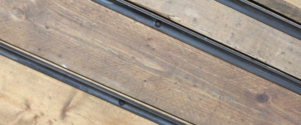 Reclaimed scaffolding board