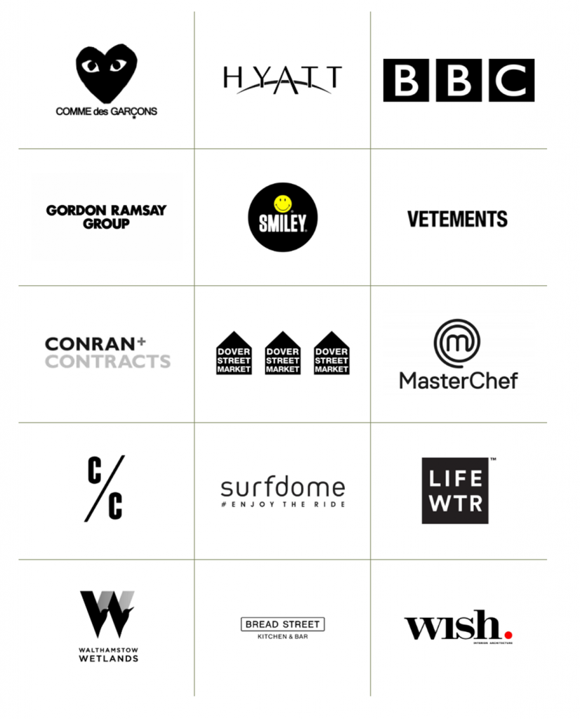 Urban Grain customer logos